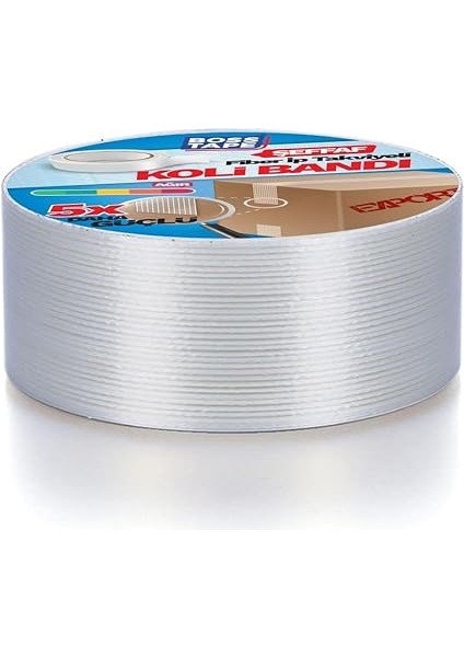 Tape Ip Takviyeli Çok Güçlü Koli Bandı EN:45MM BOY:25MT modelleri