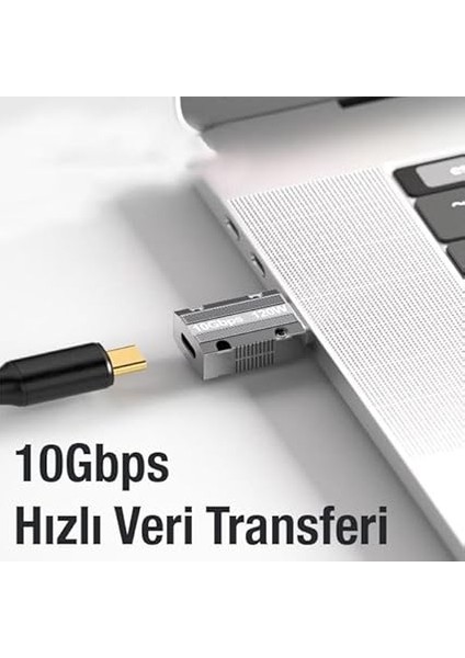 Polham 120W 10GPBS USB To Type C Çevirici Dönüştürücü Adaptör, Otg Dönüştürücü, Ultra Dayanıklı modelleri