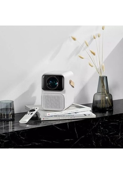 T6 Max 550 Ansı Lümen, 2gb + 16GB, Elektronik Odaklama, Wi-Fi + Bluetooth 5.0, 1920X1080 Taşınabilir Full Hd Android Tv 9.0 Projeksiyon Cihazı fırsatları