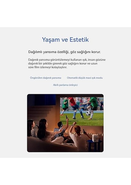 T6 Max 550 Ansı Lümen, 2gb + 16GB, Elektronik Odaklama, Wi-Fi + Bluetooth 5.0, 1920X1080 Taşınabilir Full Hd Android Tv 9.0 Projeksiyon Cihazı indirimleri