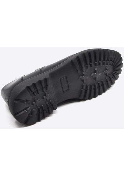 Hakiki Deri Siyah Klasik Erkek Ayakkabı 9789 100