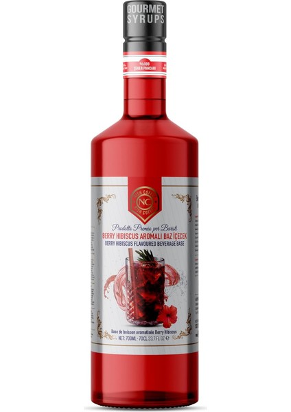 Nish Berry Hibiscus Aromalı Baz Içecek 700 ml - P modelleri