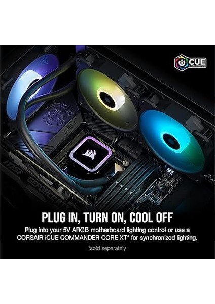 240MM H100X Rgb Elite Intel/amd Cpu Sıvı Soğutucu Siyah fırsatları
