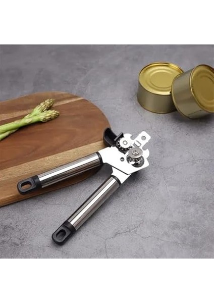 Home Manuel Konserve Açacağı, Gıdaya Uygun Paslanmaz Çelik, Pürüzsüz Kenar, Teneke Kapak Kavanoz Şişe Kapağı Açacakları Kaymaz Saplı ve Artrit Yaşlılar Için Ergonomik Dönüş Topuzu fiyatları