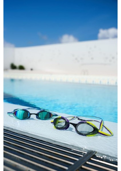 Üniseks Yetişkin Python Yarış Yüzme Gözlüğü Erkekler ve Kadınlar Için Rekabetçi Yüzücüler Buğu Önleyici Ayna Lens Çift Kayışlı Küçük Kesim, Turkuaz/gelecek Alacakaranlık/su fırsatları