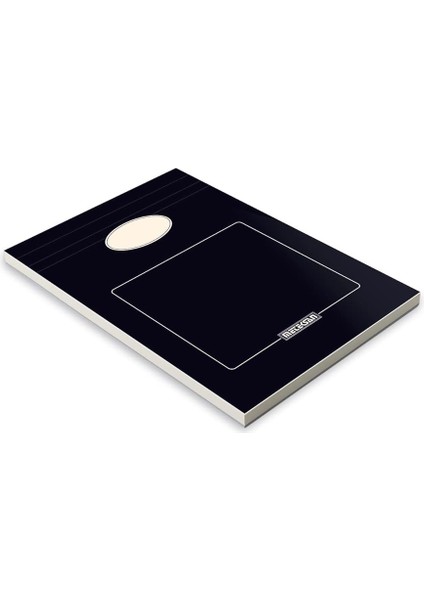 A5 Karton Kapaklı Bloknot, Primary Serisi, 80 Yaprak, Düz, Siyah fiyatları