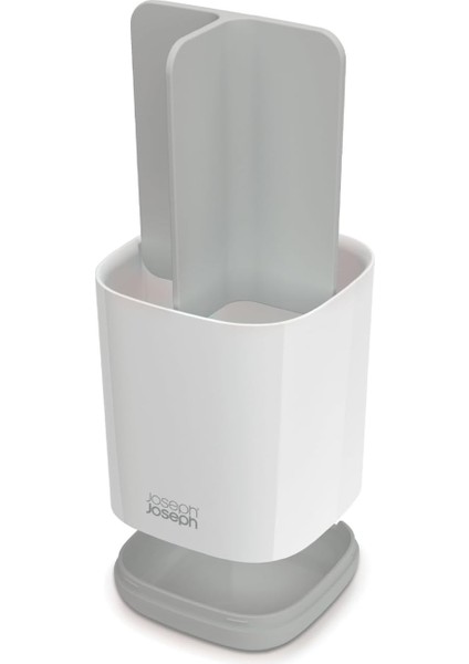 Joseph Easystore Diş Fırçası Kabı, Kompakt, Kap, Banyo Saklama, Beyaz/gri, Gri/beyaz modelleri