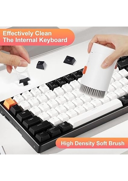 20'si 1 Arada Çok Fonksiyonlu Temizleme Seti - Klavye, Ekran ve Kulaklık Için Fırça Kiti modelleri