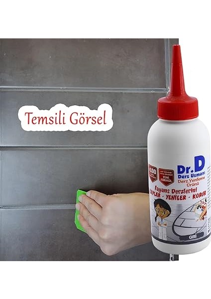 Gri Renk Derz Dolgu Fayans Seramik Mermer Yer Duvar Için Tamir Derz Yenileme Dolgusu 200 gr modelleri