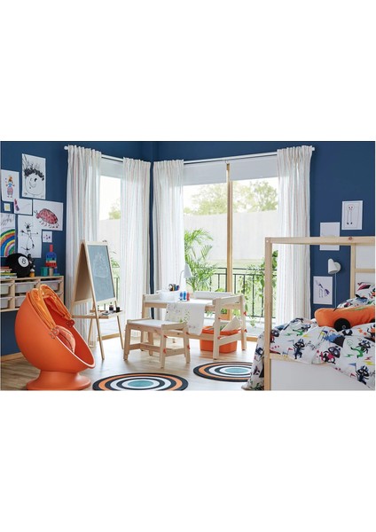 Flısat Çocuk Masası Huş 92 x 67 cm Ayarlanabilir