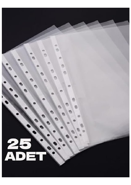 25 Adet A4 Şeffaf Dosya Föy Poşet Dosya fiyatları