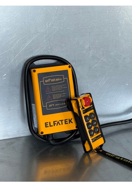 En Series 6 Butonlu Uzaktan Vinç Kumandası | Besleme 24V