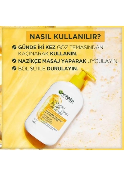 Garnier C Vitamini Parlaklık Veren Temizleyici 250 ml