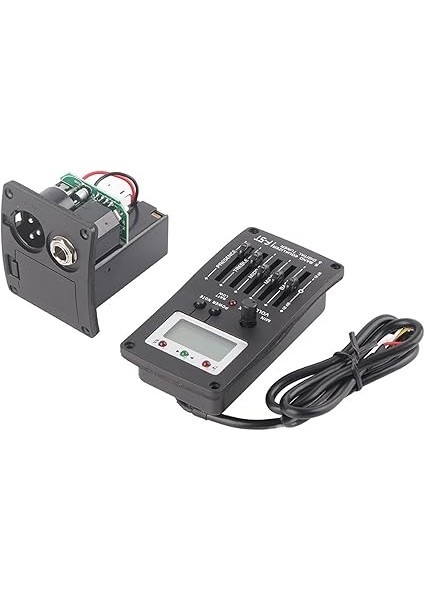 Akustik Gitar Için 5 Hacim Eq Eq Equıcer Pıckup Tuner Kiti Canlı Konser Için Musical Enstrüman Güçlendirici fırsatları