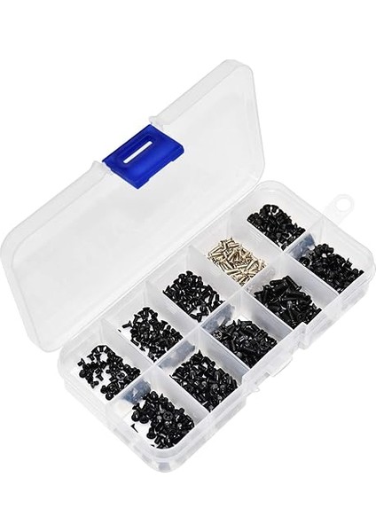 Dizüstü Bilgisayar Bilgisayar Vida Kiti 500 Adet M2 M2.5 M3 Evrensel Düz Başlı Vidalar Bilgisayar Tamir Aksesuarları Ibm Hp Dell Samsung Sony Toshiba Gateway Acer Lenovo Dizüstü Bilgisayarlar Için