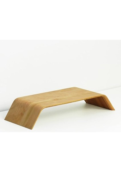 Wood Dayanıklı Ağaç Monitör Ayağı ve Yükseltici Bilgisayar Standı (Kayın) modelleri