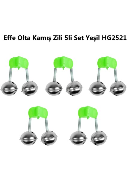 Olta Kamış Zili 5li Set Yeşil HG2521 modelleri