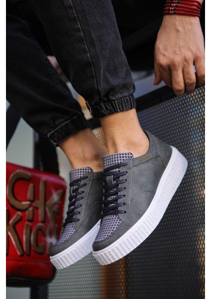 CH017 - Fbt Pyramid Erkek Ayakkabı Antrasıt