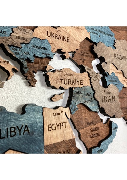 Shade Ahşap Dünya Haritası fırsatları