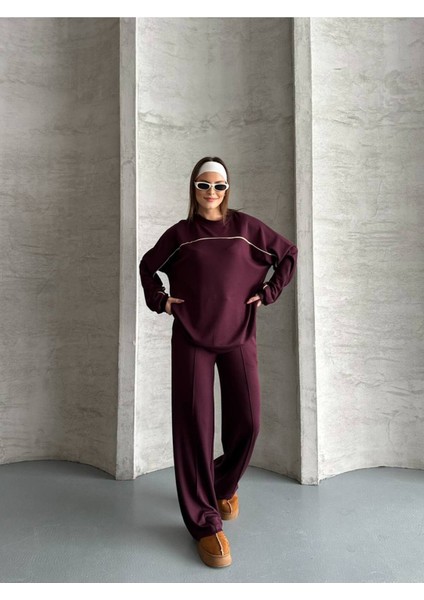 Kadın Ince Çizgi Detaylı Ikili Takım fırsatları