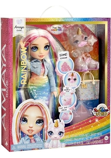 High Mgae Amaya Parlak Slime ve Evcil Hayvan Serisi Bebeği modelleri