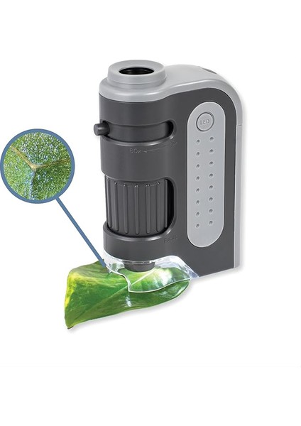 MM-300 Microbrite Plus® 60X-120X LED Aydınlatmalı Cep Mikroskobu