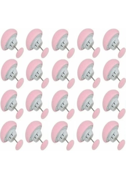 Yorgan Kılıfı ve Çarşaf Tutucu Sabitleyici Yastık Nevresim Sabitleyici Düzenleyici 20 Adet Pembe