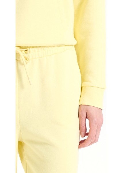 D5WL-EA3569 Açık Sarı Relaxed Düz Kadın Eşofman Altı indirimleri