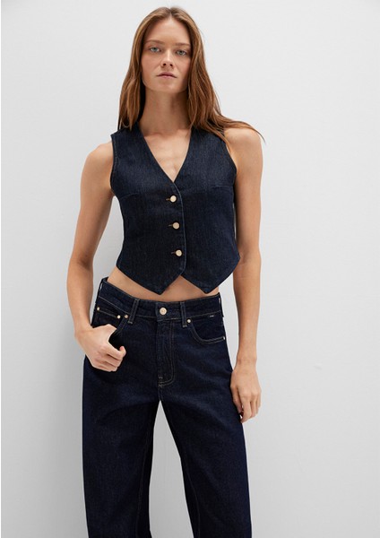 Polina Gold Premium Rinse Jean Yelek 1110754-90555