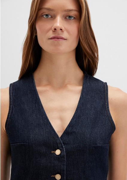 Polina Gold Premium Rinse Jean Yelek 1110754-90555