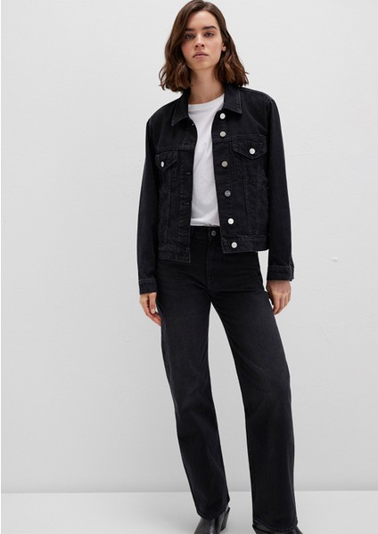Ruby Iconic Koyu Gri Jean Ceket 1110505-89163 fiyatları