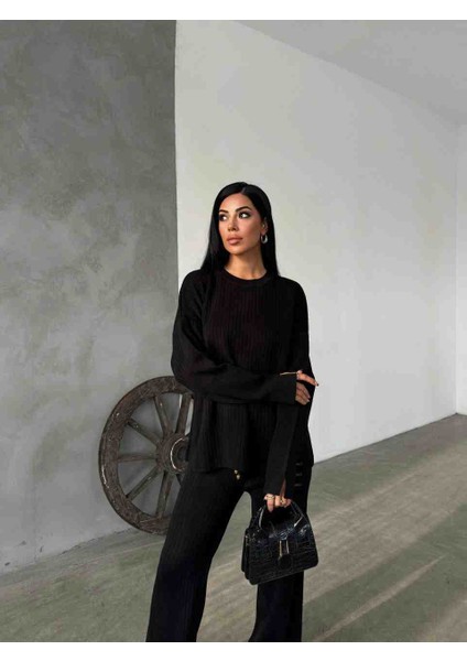 Triko Deri Detaylı Takım fiyatları