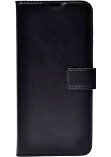 Samsung Galaxy A16 Suni Deri Cüzdan Kılıf Kapaklı, Mıknatıslı, Kartlık Bölmeli, Manyetik Kapama, Stand Özellikli, Şık ve Koruyucu