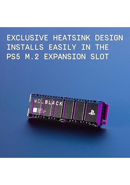 4tb SN850P Nvme M.2 SSD Ps5 Konsolları Için Resmi Lisanslı Depolama Genişletmesi, 7.300MB/S'YE Kadar, Soğutucu ile - WDBBYV0040BNC-WRSN fırsatları