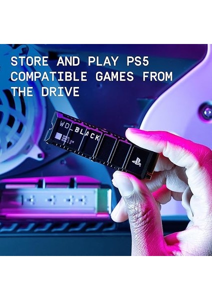 4tb SN850P Nvme M.2 SSD Ps5 Konsolları Için Resmi Lisanslı Depolama Genişletmesi, 7.300MB/S'YE Kadar, Soğutucu ile - WDBBYV0040BNC-WRSN indirimleri
