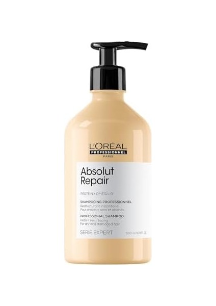 L&apos;oréal Professionnel Paris Serie Expert Absolut Repair Yıpranmış Saçlar Için Onarıcı Şampuan 500ML modelleri