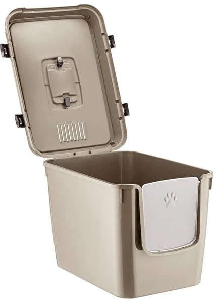 Xl 3 Fonksiyonlu Çok Amaçlı Kapalı Kedi Tuvaleti ve Taşıma Çantası 56 x 40 x 43 cm indirimleri