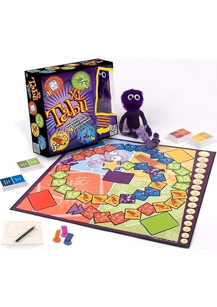 Gaming Tabu Xl Kutu Oyunu, 4 Farklı Oyun Alternatifi, Klasik Oyunun Yanı Sıra Çizerek, Tabu Kuklasıyla Anlatarak ve En Fazla 15 Kelime Kullanarak Tabu Oynayın fiyatları
