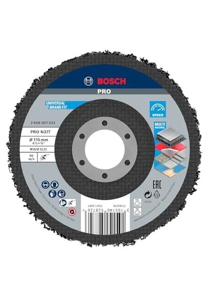 Temizlik Diski N377 Metal Için En Iyisi, 2608607632 modelleri