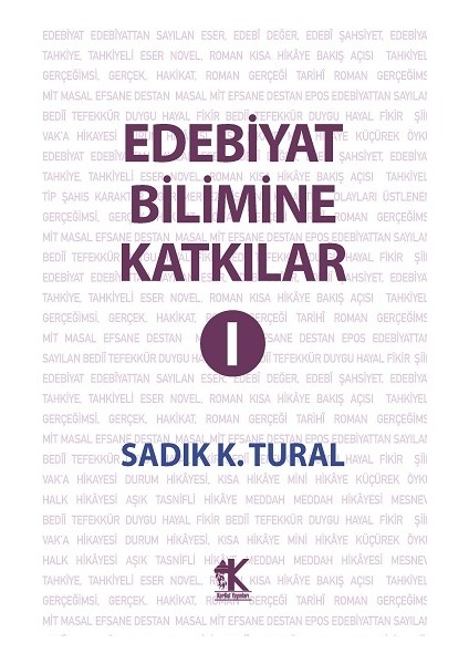 Edebiyat Bilimine Katkılar I