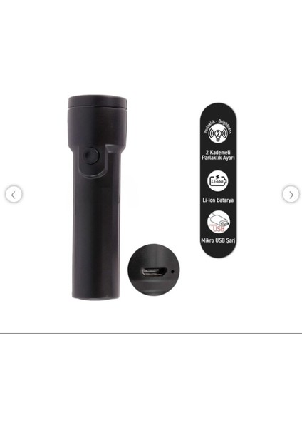 LED El Feneri - Rechargable fiyatları