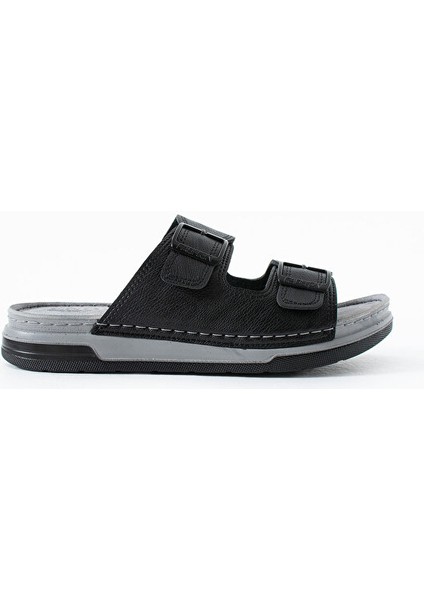 Erkek Ortopedik Dikişli Esnek Rahat Çift Monta Terlik