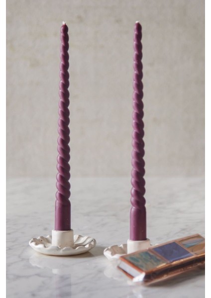 Şamdan Mum 2’li Set