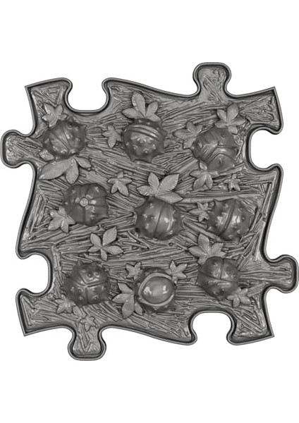 Muffik Natural Set - Muffik Doğal Set - 8 Parça Ortopedik Duyu Matı - Çocuk ve Yetişkinler Için Terapötik Gelişim ve Sağlık Seti