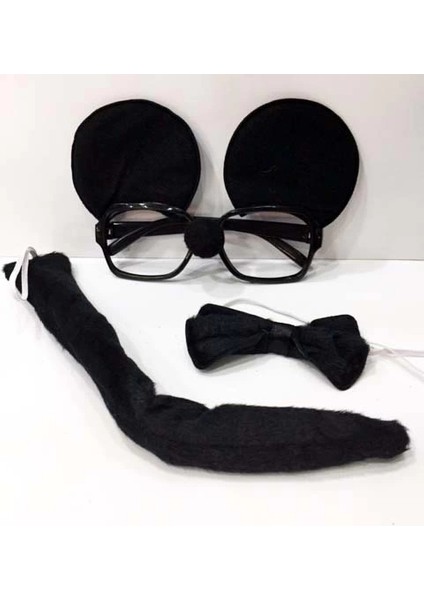 Bfs Nessiworld Mickey Mouse Gözlüğü Papyonu Kuyruğu Seti fiyatları