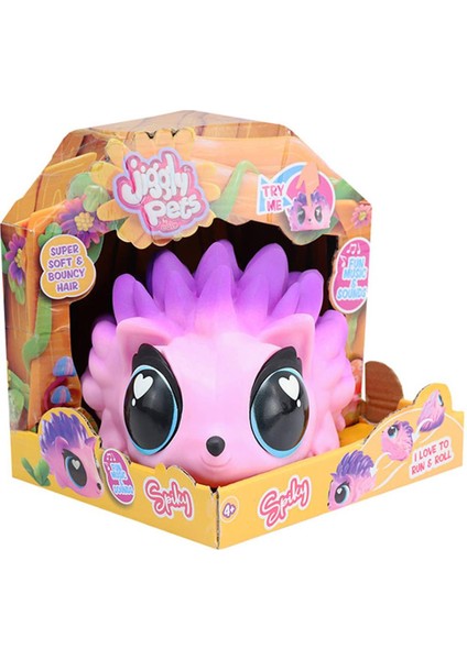 Jiggly Pets Sesli Pembe Kirpi JGG02100