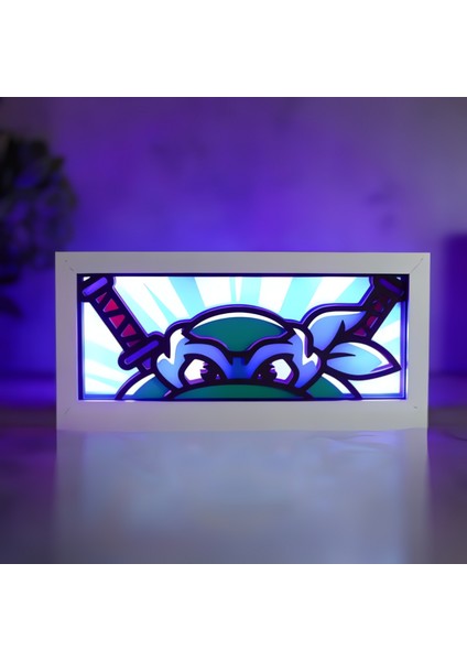 Leonardo (Teenage Mutant Ninja Turtles) - LED Işık Kutusu