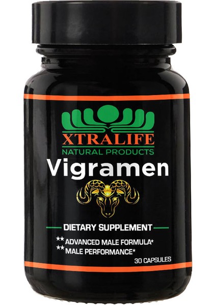 Vigramen D3-Çinko Erkeklerin Performansları Için 30 Lu Destekleyici