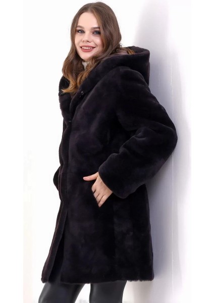 Kadın Reks Kapüşonlu - Kahverengi fiyatları