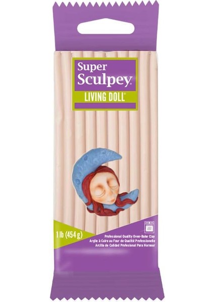 Zsld-3 Super Sculpey Living Doll Kum Yeri 1 Pound